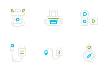 Travel Packaging Icon Pack