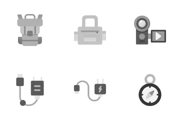 Travel Packaging Icon Pack