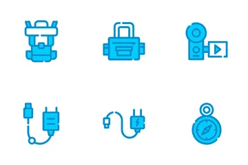 Travel Packaging Icon Pack