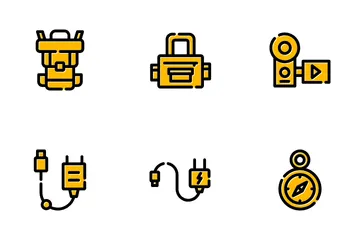 Travel Packaging Icon Pack