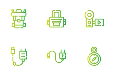 Travel Packaging Icon Pack