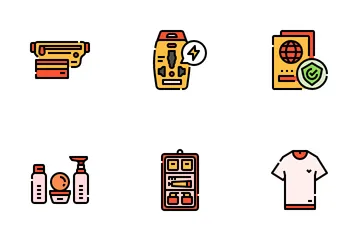 Travel Packing Icon Pack
