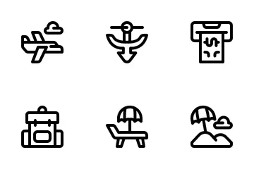 Travel Stuff Icon Pack