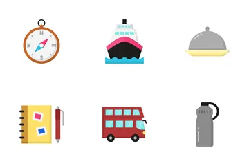 Travel Time Icon Pack