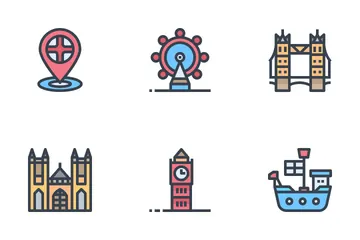 Travel To England Icon Pack