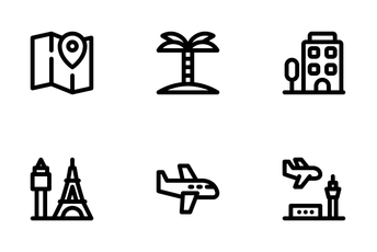 Travel Traveling Icon Pack