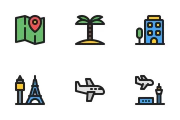 Travel Traveling Icon Pack