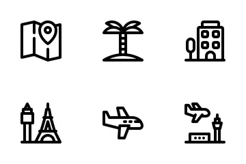 Travel Traveling Icon Pack