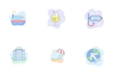 Travel Vacation Icon Pack