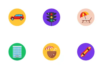 Traveling And Tourism Icon Pack