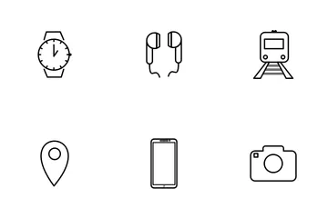 Traveling Icon Set Icon Pack