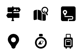 Traveling & Vacation Icon Pack