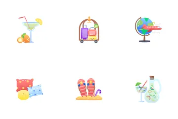 Travelling And Vacations Icon Pack