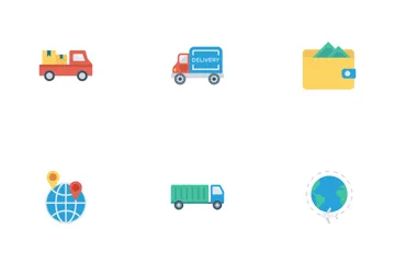 Travels & Tours Flat Vol 1 Icon Pack