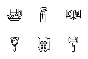 Treatment Skincare Icon Pack