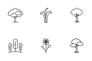 Tree And Garden Icon Pack