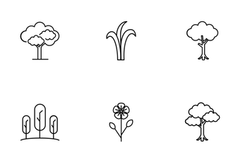 Tree And Garden Icon Pack