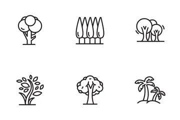 Trees Icon Pack