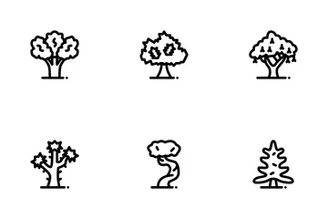 Trees Icon Pack