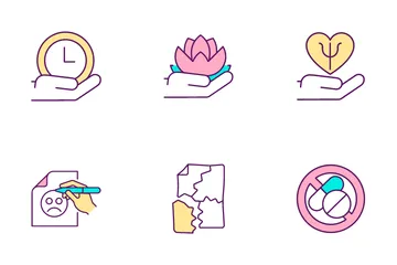 Trends in der Psychologie Icon Pack