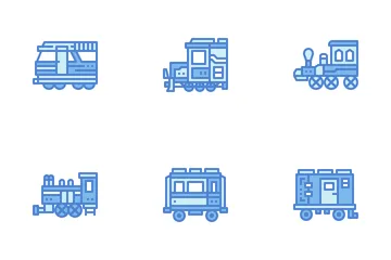 Trenes Paquete de Iconos