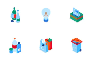 Tri des déchets Icon Pack