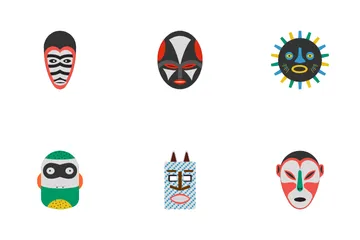 Tribal Masks Icon Pack