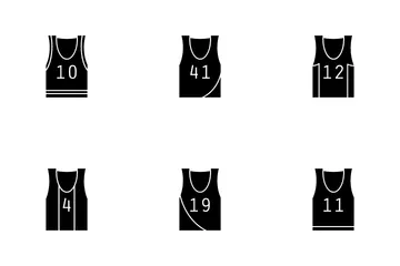 Basketball-Trikot Symbolpack