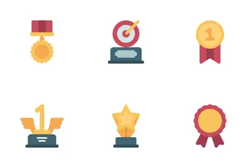 Trophies And Awards Icon Pack