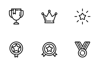 Trophy & Awards Icon Pack