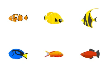 Tropical Fish Icon Pack