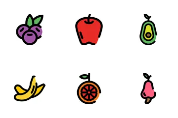 Tropical Fruit Icon Pack