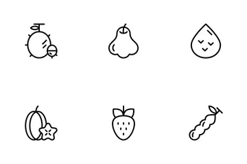 Tropical Fruit Icon Pack