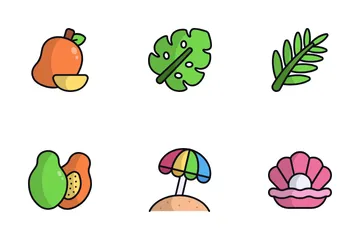 Tropical Island Icon Pack