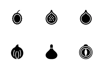 Tropische Frucht Symbolpack