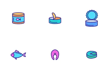 Tuna Fish Icon Pack