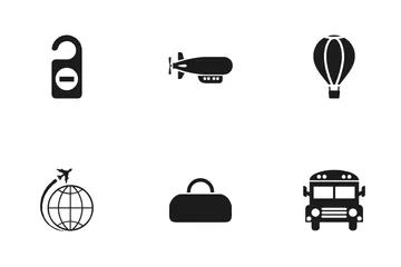 Turismo Viajes Icon Pack