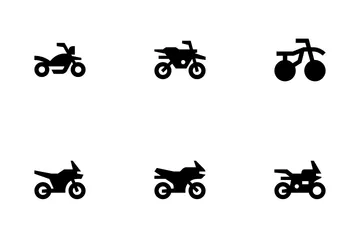 Two-wheeled Vehicles Icon Pack