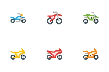 Two-wheeled Vehicles Icon Pack