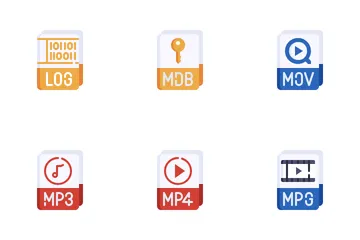 Type de fichier Pack d'Icônes