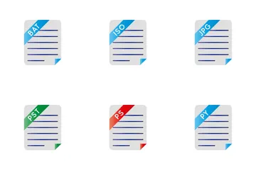 Type de fichier Pack d'Icônes