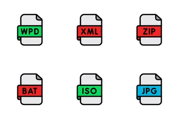 Type de fichier Pack d'Icônes