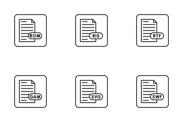 Type de fichier Pack d'Icônes