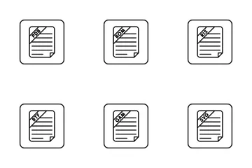 Type de fichier Pack d'Icônes