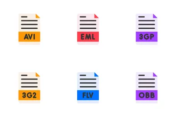 Type de fichier Pack d'Icônes