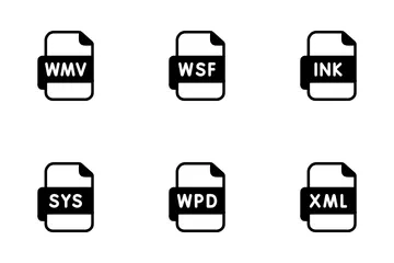 Type de fichier Pack d'Icônes