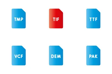 Type de fichier Pack d'Icônes