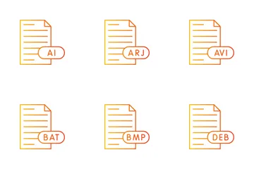 Type de fichier Pack d'Icônes