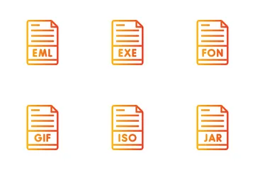 Type de fichier Pack d'Icônes
