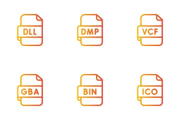 Type de fichier Pack d'Icônes
